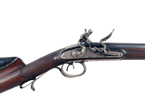 A Rare Double Barrel Gun by Boutet