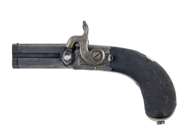 A Small Over and Under Pistol by W. Mills - Image 3