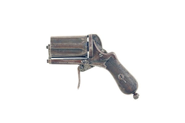 A Six Shot Rim Fire Pepperbox Revolver. - Image 2