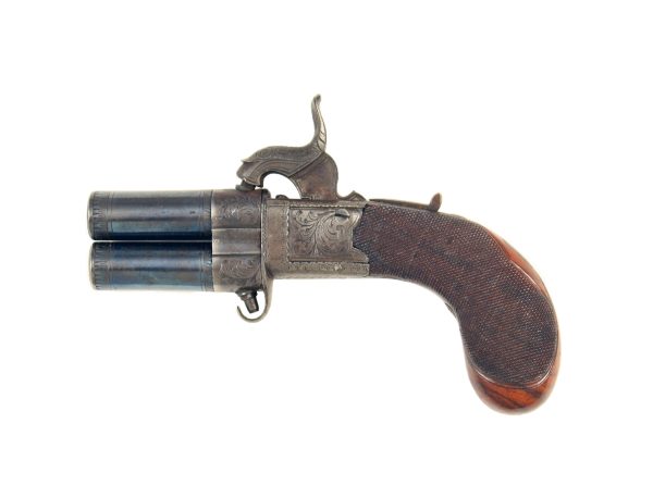 A Cased Over and Under Pistol - Image 2