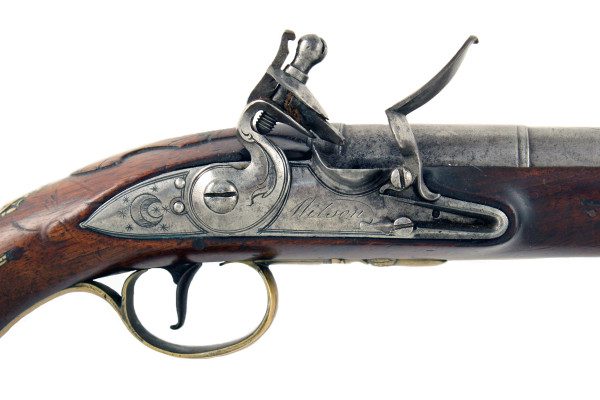 A Good Pair of Flintlock Holster Pistols by Wilson of London. - Image 4