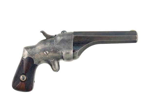 A Good Hammond Patent Rim Fire Bulldog, Circa 1866-89.