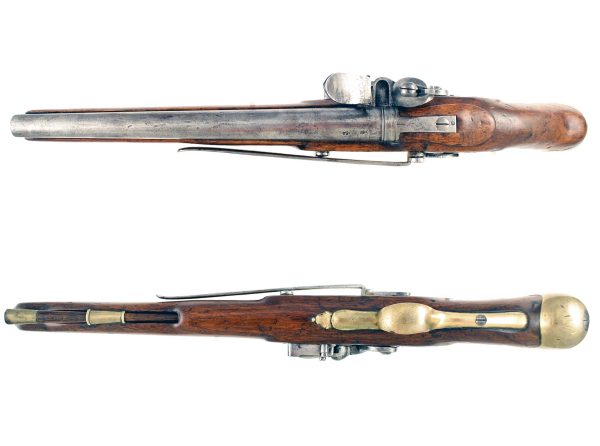 A Flintlock Long Sea Service Pistol. - Image 3