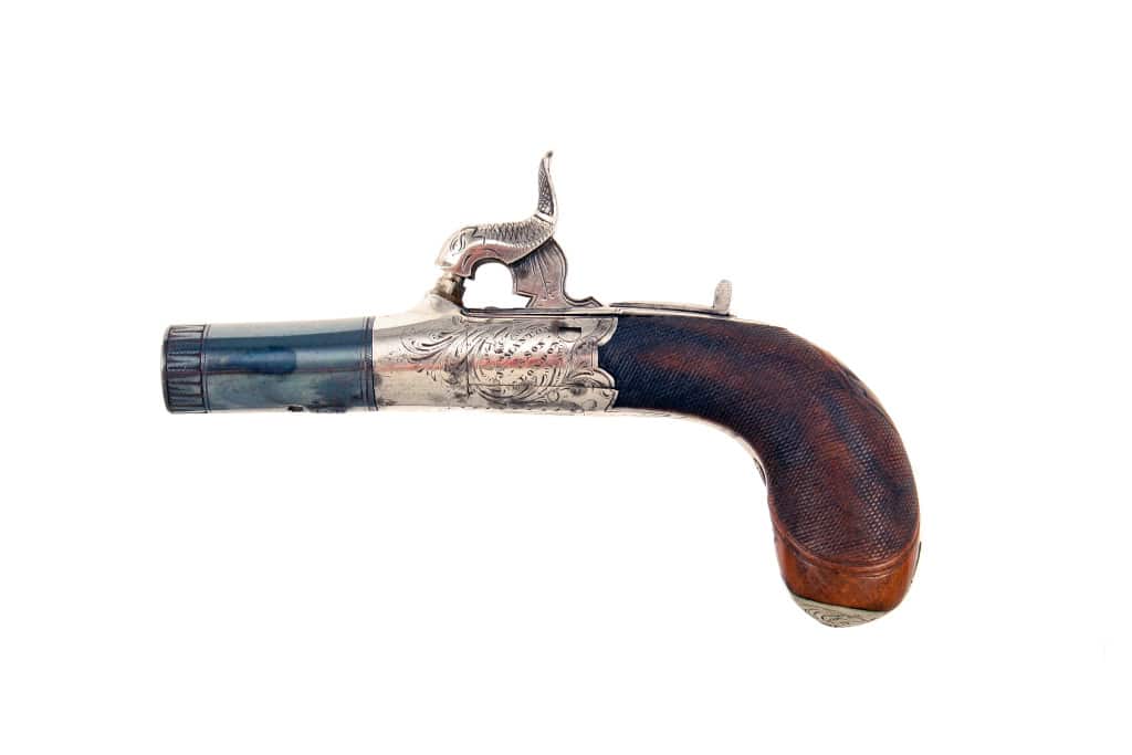 A Rare Cased Pair of Manton & Son Percussion Pocket Pistols. - Image 2