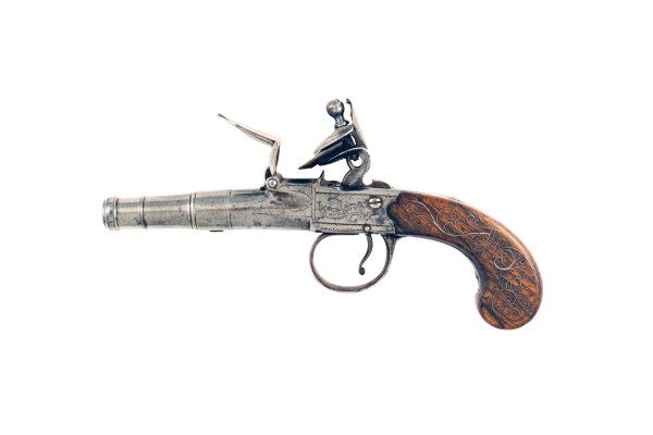 A Pair of Silver Inlaid Pistols - Image 4