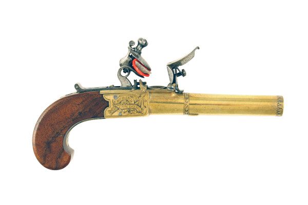 A Stunning Pair of Flintlock Pocket Pistols by John Richards. - Image 2