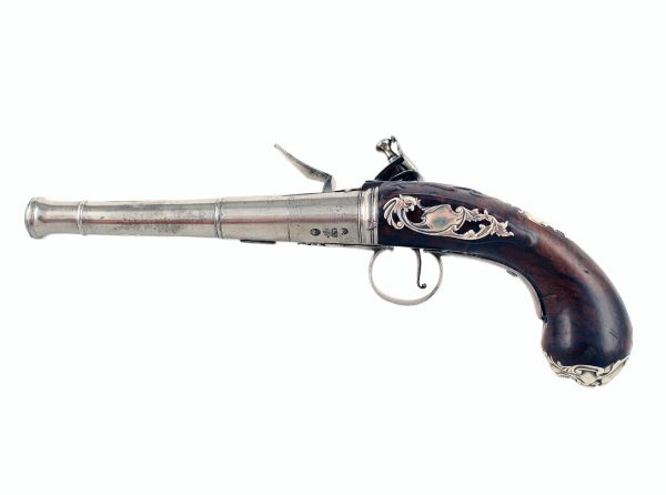 A Very Crisp Flintlock Queen Anne Pistol - Image 3