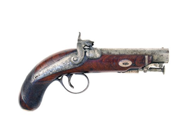 An Interesting Pair of Back Action Pistols by Skelton of Monaghan. - Image 6